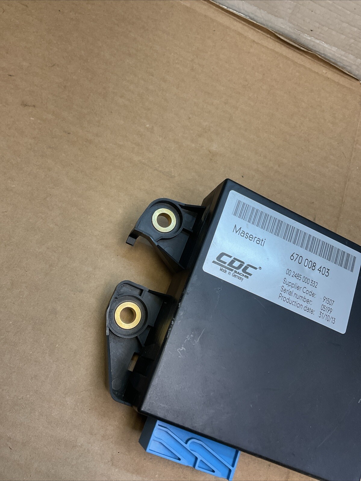 2014 - 2017 Fits Maserati Quattroporte Suspension Control Module 670008403