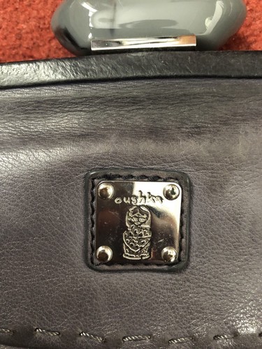 Oushka Slouchy Tote handbag Grey Leather - 第 2/8 張圖片
