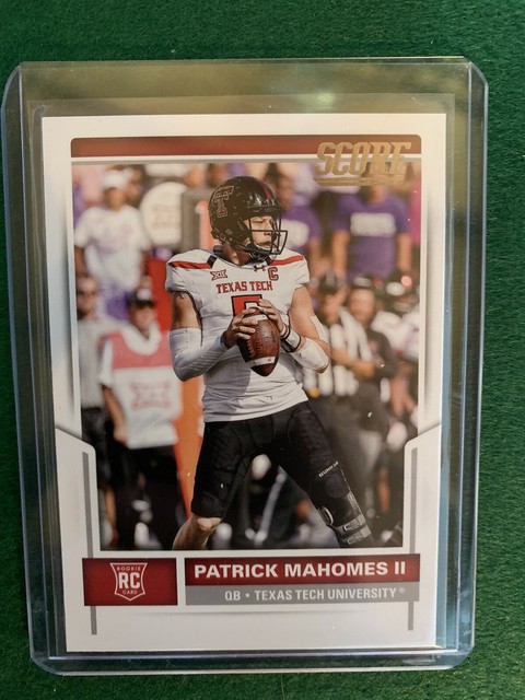 2017 Score Patrick Mahomes Base RC Rookie Card 403 EBay
