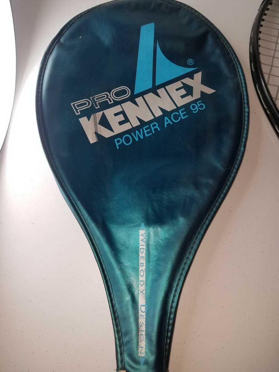 Raquette Pro Kennex Graphite Ace 95 – Taille 4 1/2 – Poignée Refaite + Housse