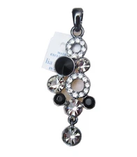 Lia Sophia Jewelry Sequin Slide Pendant in Hemitate