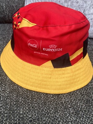 Coca Cola UEFA Euro 2024 Reversible Bucket Hat Festival Brand New UK - Main Image