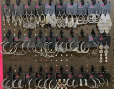 Brand New Paparazzi Earring, 50 piece Variety, Mixed Lot , post backs and hooks
