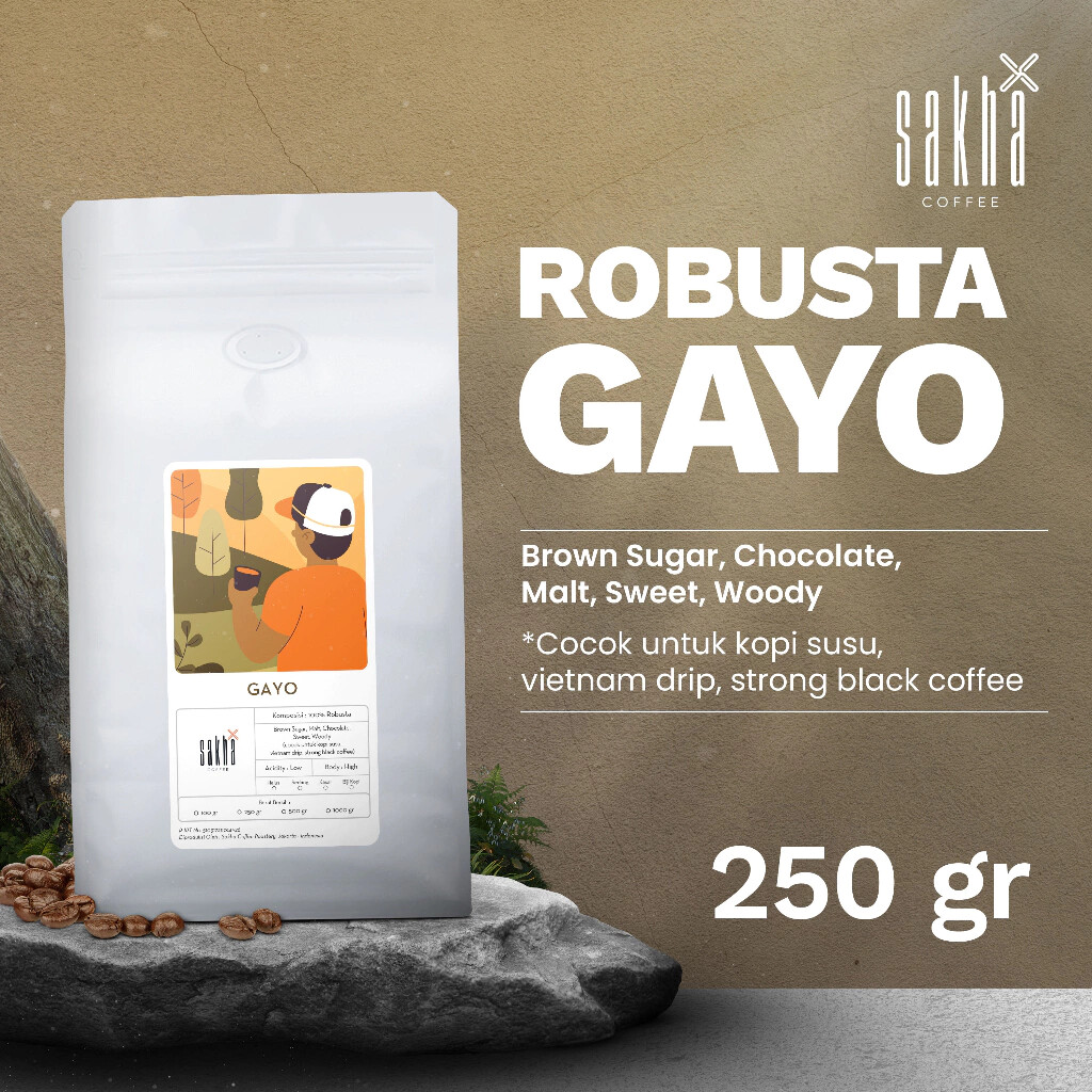 コーヒー ROBUSTA GAYO coffee Robusta Gayo Aceh Coffee Roast Bean Espresso Beans