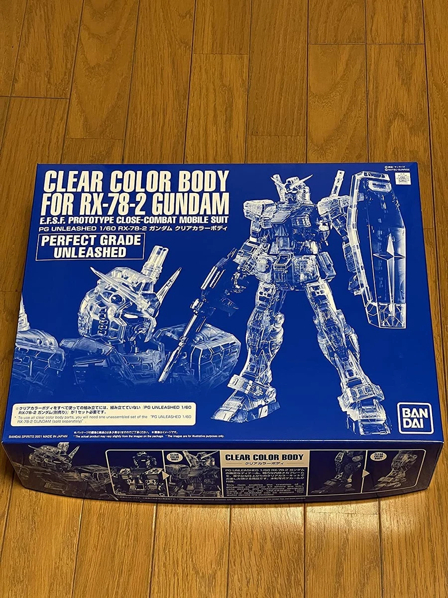 Bandai Spirits PG UNLEASHED RX Gundam Clear Color Body
