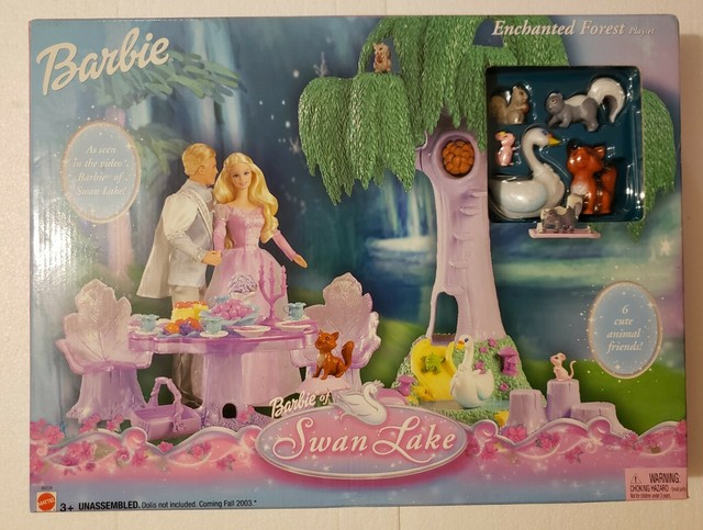 barbie swan lake playset