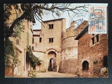 Carte Premier Jour 1980 Timbre N° 2081 Site Médiévale De Cordes