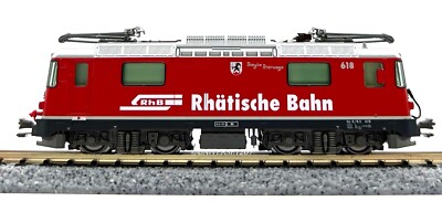 N Scale Kato 3102-3 Glacier Exp. Ge4/4-II RhB #618 Bergün/Bravuogn