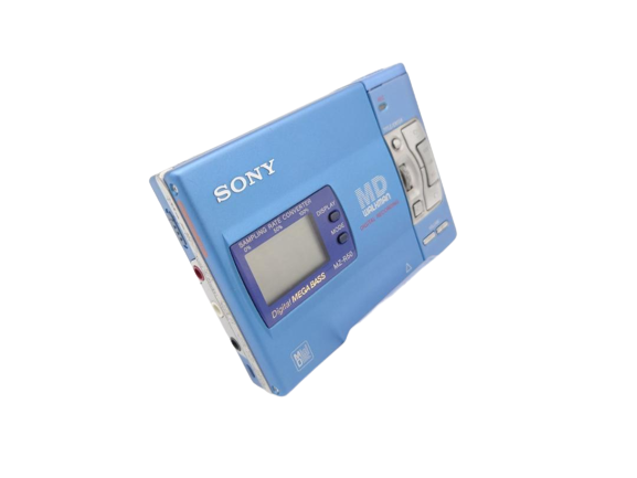Sony MZ-R50 Walkman Mini Disc MD Palyer Recorder Pearl Blue Very