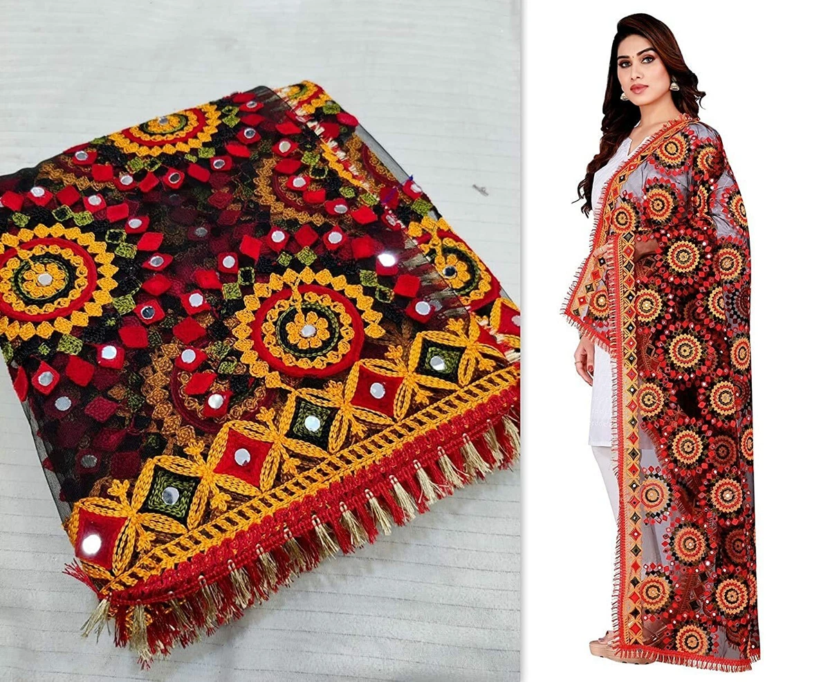 phulkari scarf