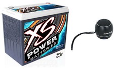 XS Power D7500 6000 Amp 12 Volt Power Cell Car Audio AGM Battery Free Speaker