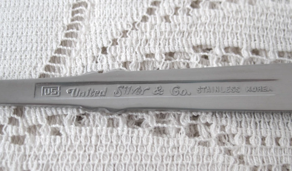 Lote de 40 cucharaditas de acero inoxidable UNITED SILVER USI40 USI Foto 3 de 3