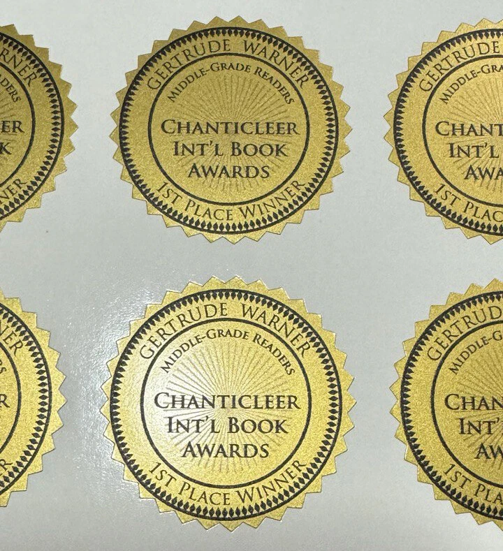 Custom Waterproof Metallic Gold Stickers  Custom Gold Foil Labels  Gold Stickers - Image 3 of 4