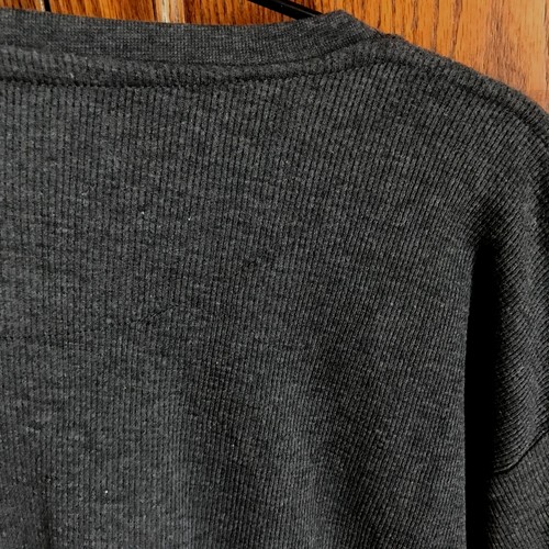 Galaxy by Harvic Longsleeve Waffle Shirt V-neck Crew 3X 4X 5X Multi-colors - Picture 31 of 60