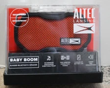 ALTEC LANSING Baby Boom rugged bluetooth speaker, red, IMW269-RDB NEW