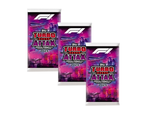 Topps Formula 1 Turbo Attax 2023 Trading Cards – 3x Booster je 10x Sammelkarten - Afbeelding 1 van 1
