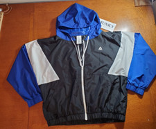 Reebok Multicolor Colorblock Linear Logo Windbreaker Jacket Size Large