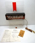VINTAGE MICHELOB LIGHT BEER SIGN NEW-OLD STOCK UNUSED 1981 BAR PUB ADVERTISING