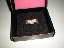 Commodore 128 BASIC Hi rom (final upgrade) U34 IC chip 318019-04. Paper label.