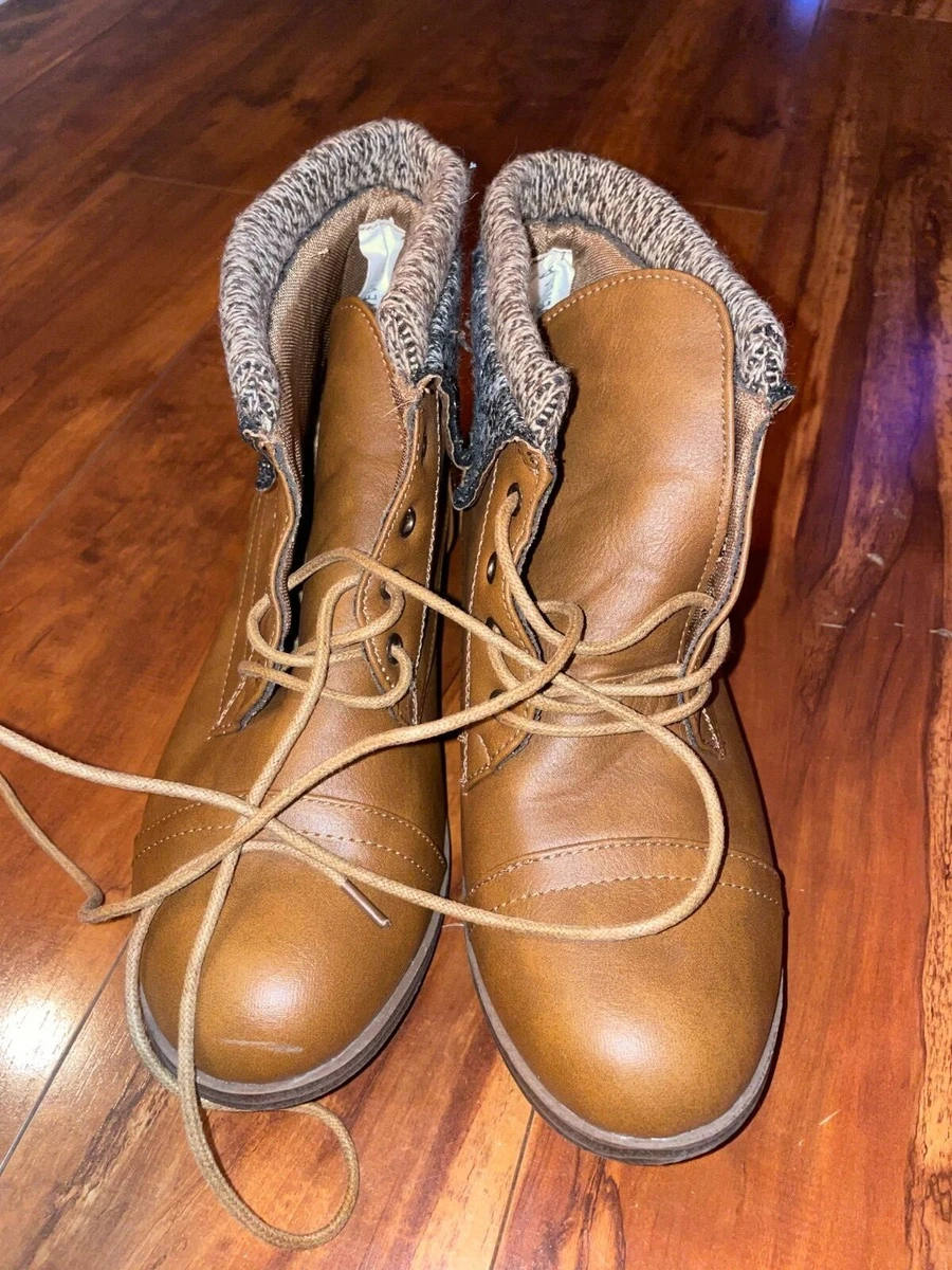 8 1 2 Brown Steven Ella Boots eBay