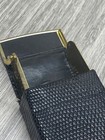 Bosca Black Cigarette Case very good condition Vintage Genuine Lizard — photo 10