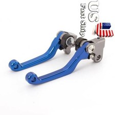 CNC Pivot Dirt Brake Clutch Lever For YZ250FX 2015-2019 YZ450FX 2016-2018 Blue