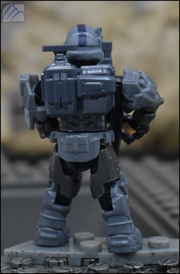 HALO MEGA CONSTRUX DARK BLUE UNSC ODST MINI FIGURE HHC37 HIVE EXTERMINATORS - Image 4 of 4