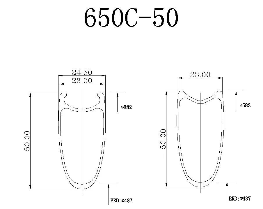 Lightweights 650C Disc Brake Wheelset Carbon Bike Wheels Clincher/Tubular Tires