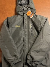 Moerdeng Unco & Borer Jacket Coat Men's Black Sport Waterproof Size Large