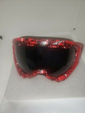 Arnette Ski/Snowmobile/Snowboard Red And Black Goggle With Microfiber Bag preown