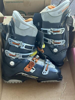 Salomon XWave 9.0 Ski Boots Flex 100 CarbonLink SensiFit 3-D Mens 12 US 29.5