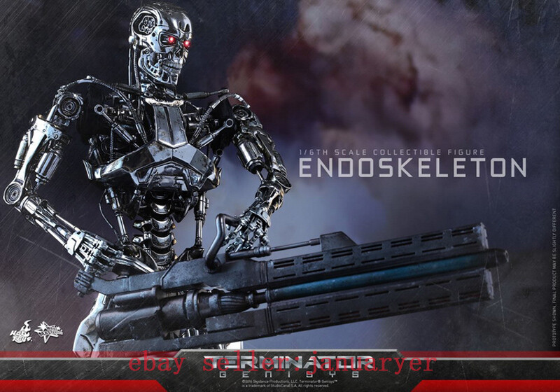 Hot Toys 1/6 Mms352 Terminator Genesis T800 Skeleton Action