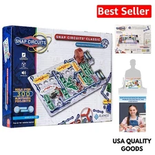 Elenco Classic Electronics Kit | 61 Parts & 300+ Exciting STEM Projects for Kids