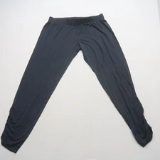 Michael Lauren Womens Lounge Pants Size Medium Grey Pull On Tapered Soft