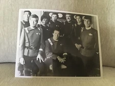 Star Trek Search for Spock Cast photo Black & White Photo 8 x 10