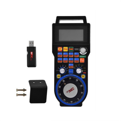 CNC Mach3 Handwheel 6 Axis Wireless USB MPG Controller Electronic Manual Pendant