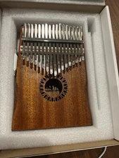 Newlam Wooden Kalimba 17-Key Thumb Piano