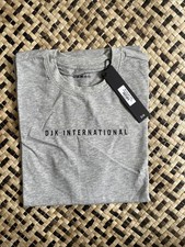 Image of DJK Core Logo Grey Tshirt Size Large New With Tags