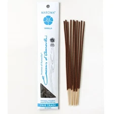 Maroma EDA Incense Sticks, Vanilla, 10 Sticks