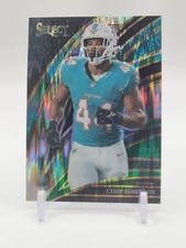 2025 Panini Select - Club Level Chop Robinson #283 Green & Yellow Shock Prizm