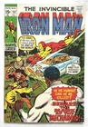 Iron Man #32 1970 Vintage Marvel Comic Bronze Age Mechanoid Tuska Brodsky