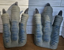 Mattel 2017 Jurassic World Velociraptor Rubber Claws Costume Glove Toy Pair