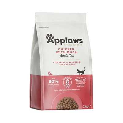 Applaws Cat Hühnchen mit Ente | 7,5kg Katzenfutter