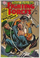 Our Fighting Forces #100 1966 DC Silver Age Comic Book Capt.  Hunter VG