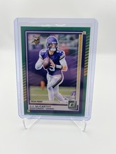 2025 PANINI DONRUSS 57 JJ McCARTHY PRESS PROOF GREEN