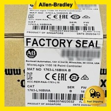 New Sealed AB 1763-L16BWA MicroLogix 1100 16 Point Controller 1763L16BWA US