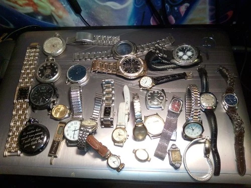 Vintage watch lot parts repair