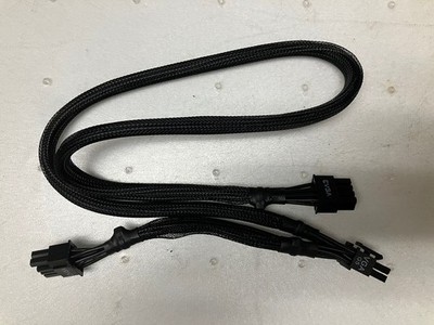  EVGA SuperNOVA 8 Pin To Dual 8 pin (6+2) (6+2) VGA G5 Power Supply Cable ~