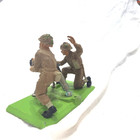 Britains Old Deetail 1/32 54mm WW2 British mortar team with shells — photo 4