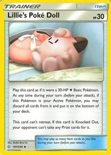 Lillie's Poke Doll 197/236 Uncommon Cosmic Eclipse Pokemon Near Mint